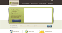 Desktop Screenshot of blenheimhomes.com